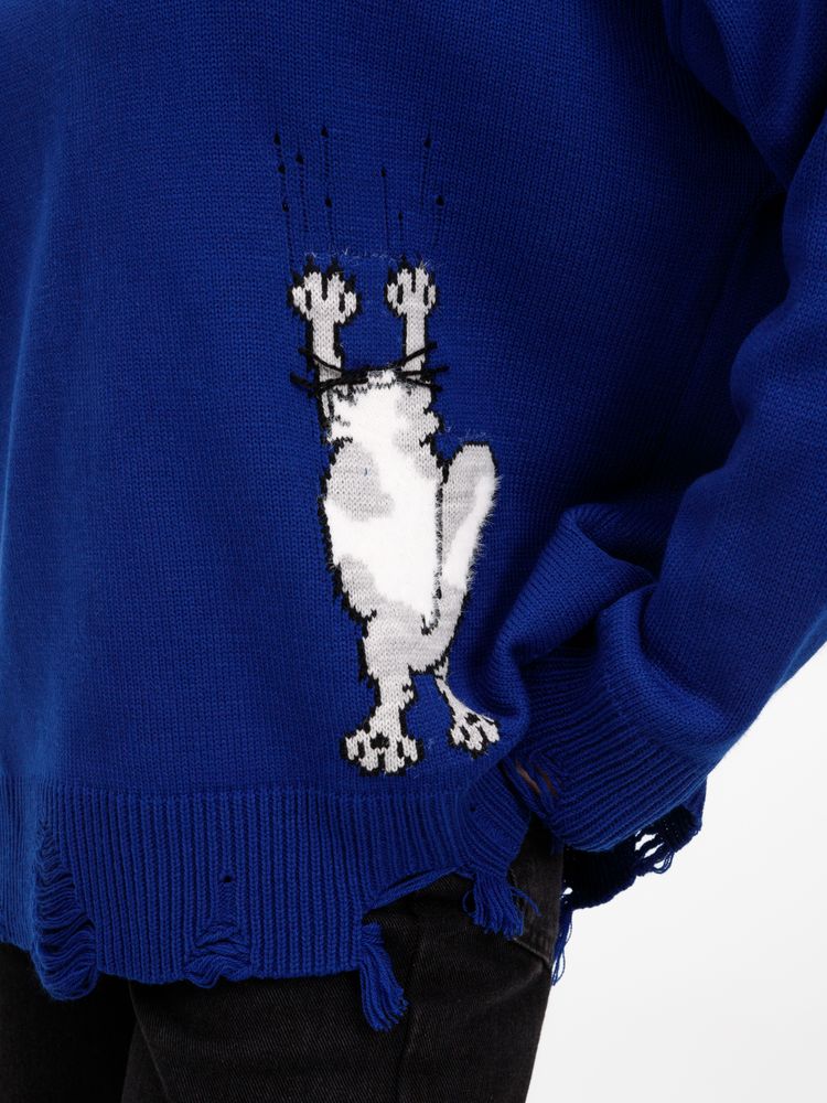 Джемпер Sharpick, темно-синий (кобальт), размер S/M