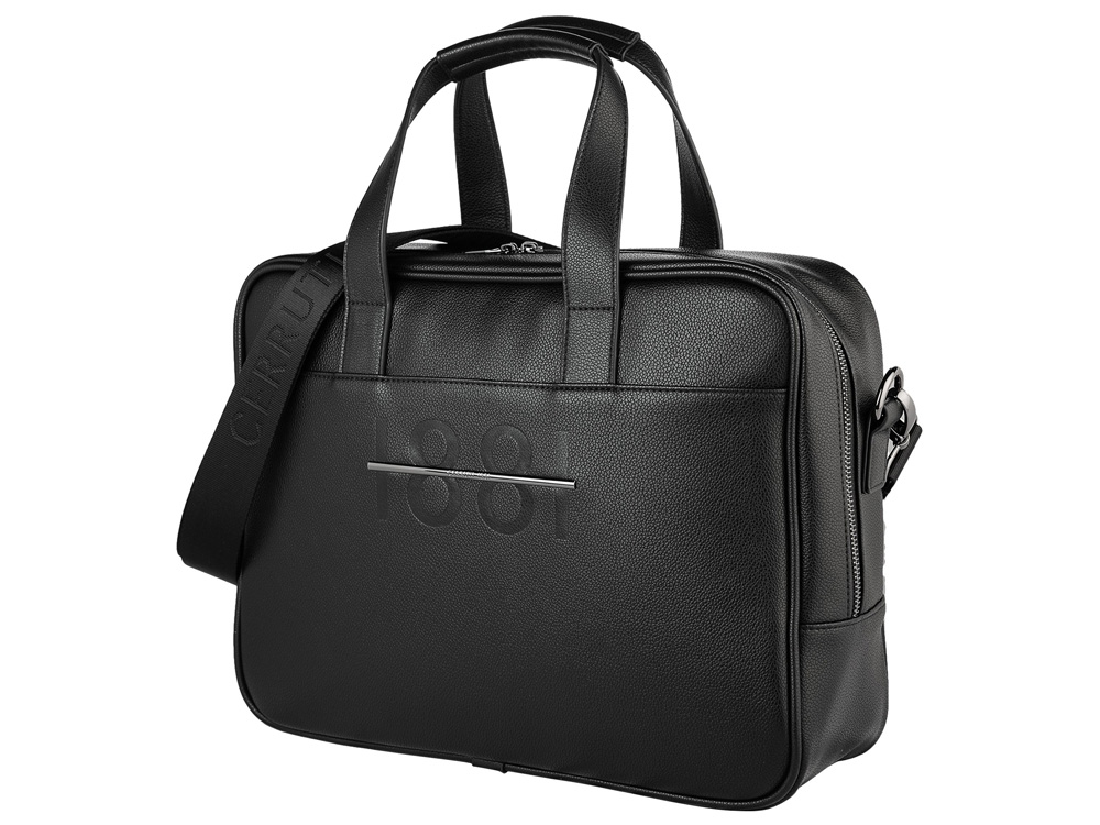 Сумка для документов Horton Black с логотипом Cerruti 1881 | Print Logo