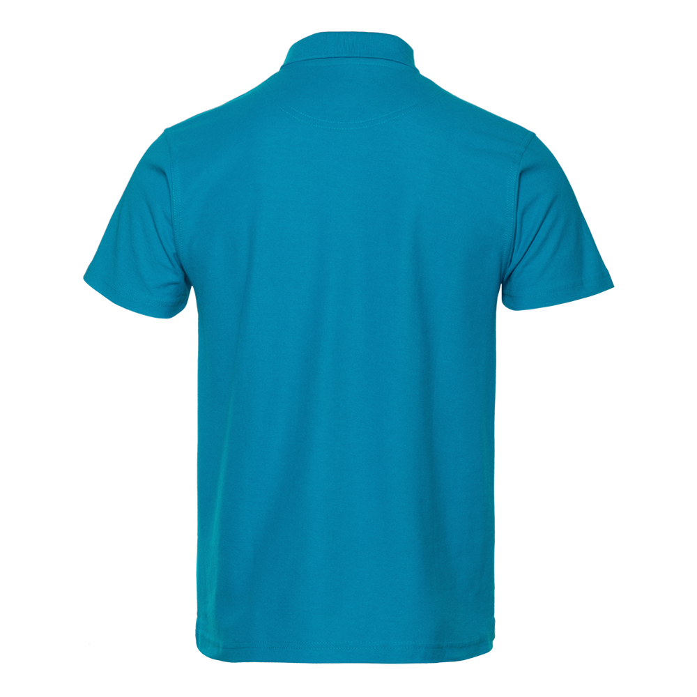 Рубашка поло мужская STAN хлопок/полиэстер 185, 104, Лазурный,  (40/1)  (44/XS)