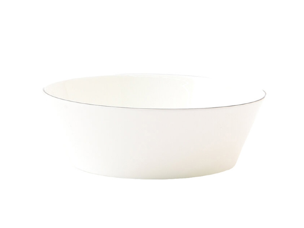 Миска BOWL 1 WHT с логотипом Valerie Concept | Print Logo