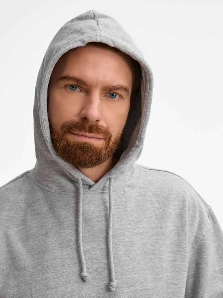 Худи унисекс Condor, серый меланж, размер 3XL