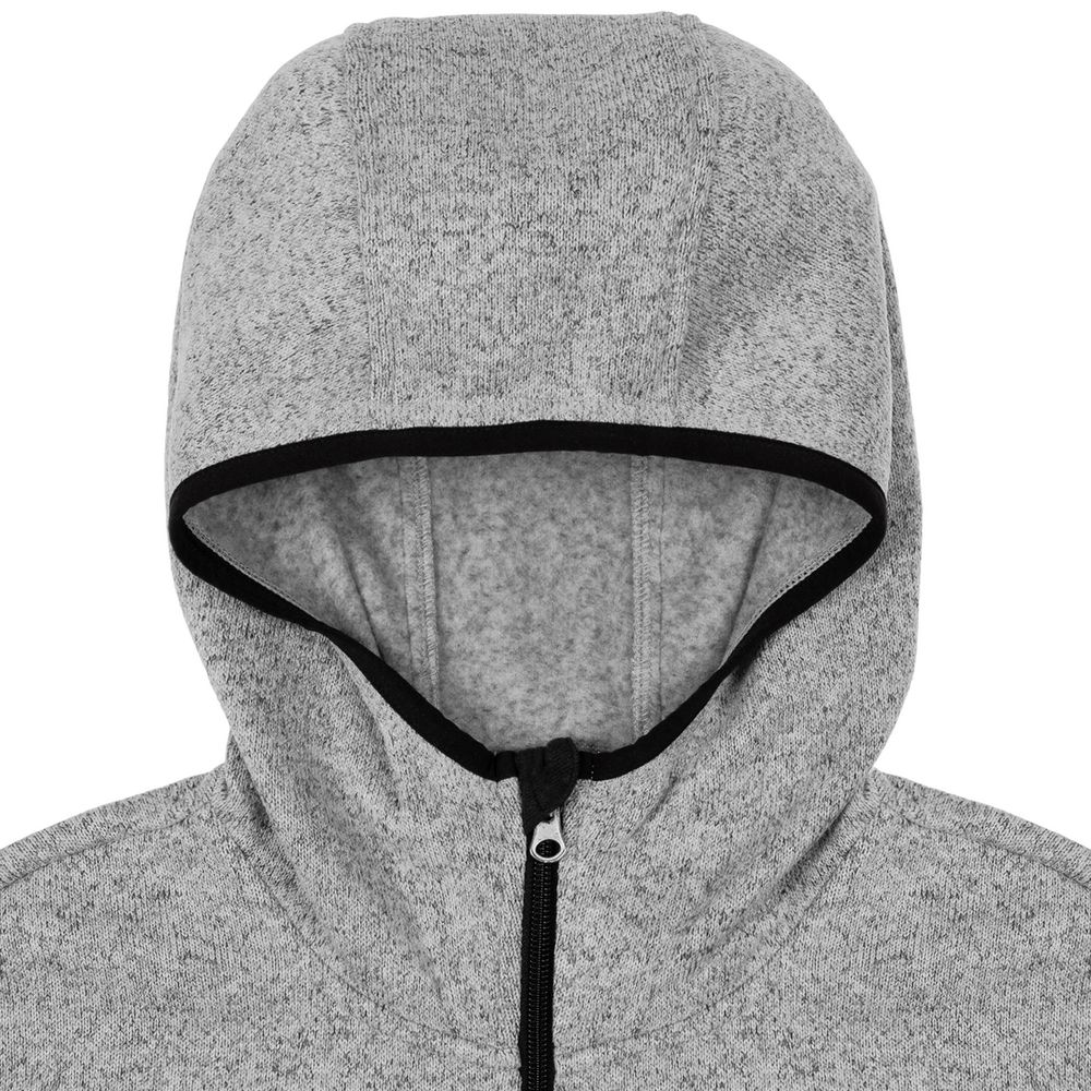 Жилет с капюшоном унисекс Gotland, серый, размер L