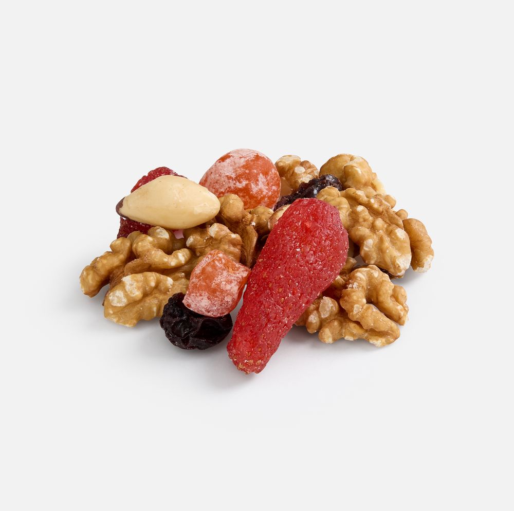 Смесь орехов и цукатов Nut Fusion и подарки фото на сайте Print logo.