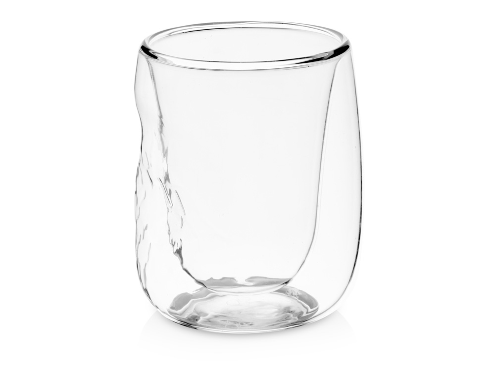 Кружка с двойными стенками и эффектом помятости Mauna с логотипом Eat&Bite Select | Print Logo