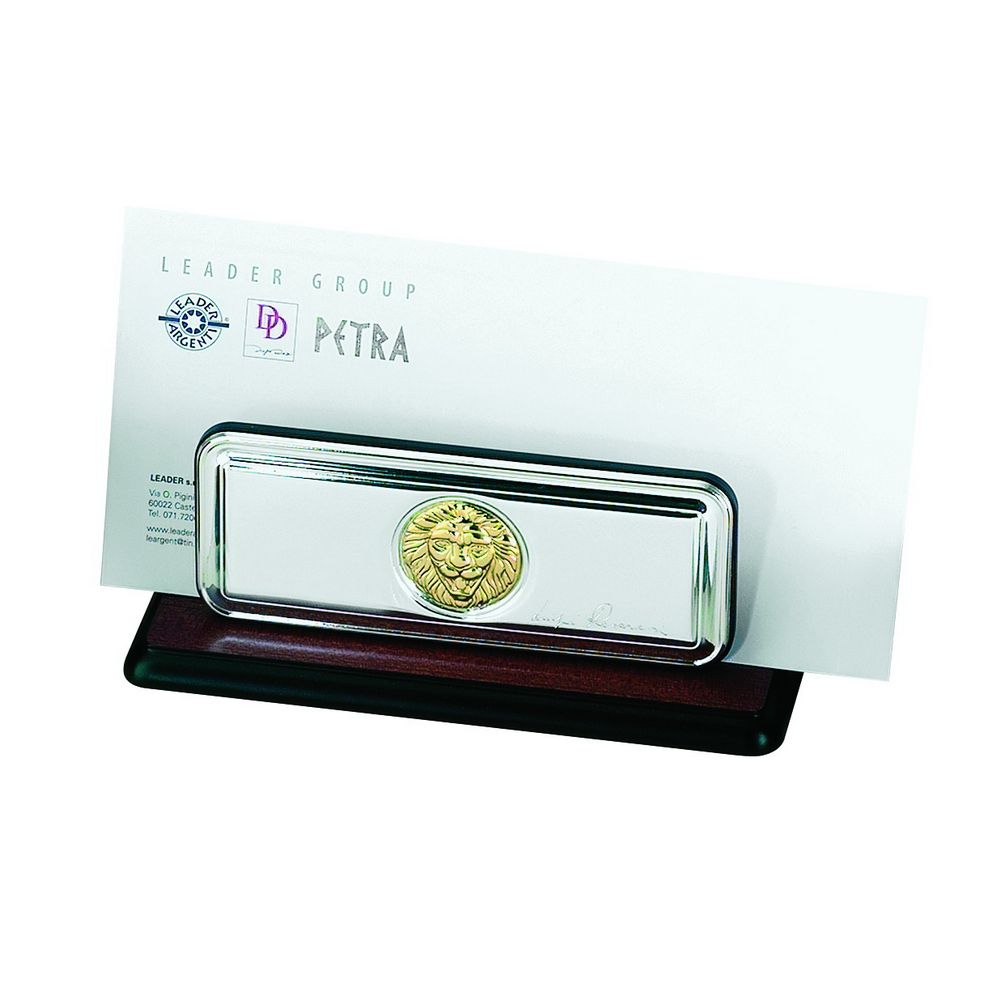 Подставка для бумаг «Лев» с логотипом House Design | Print Logo