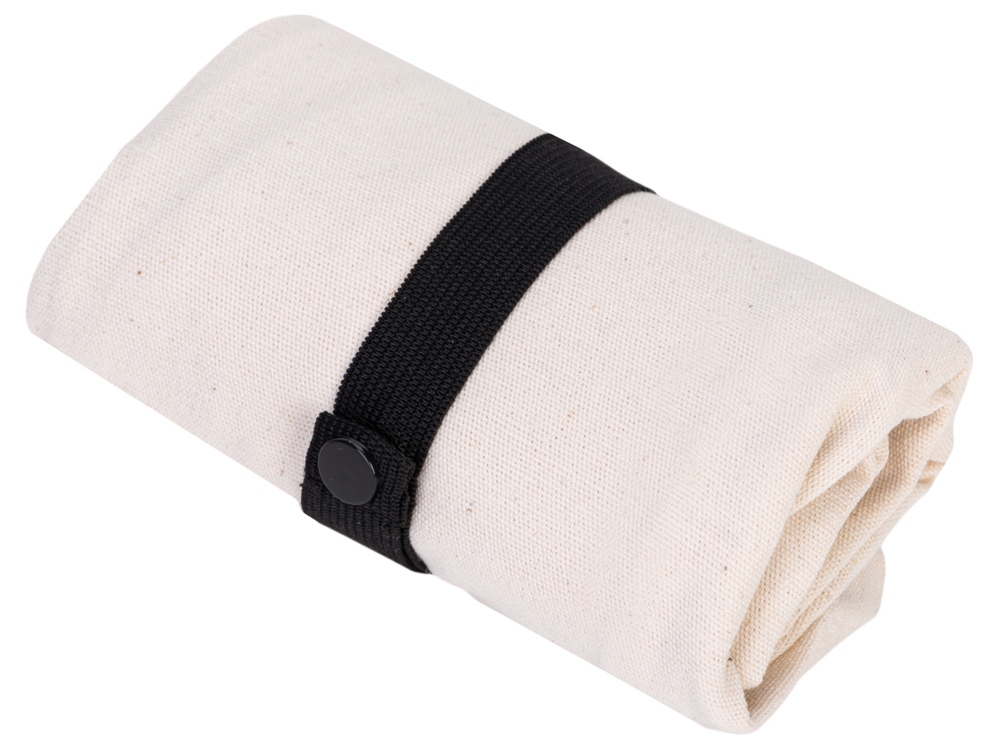 Сумка Fixy из переработанного хлопка с фиксирующей эластичной лентой, натуральный