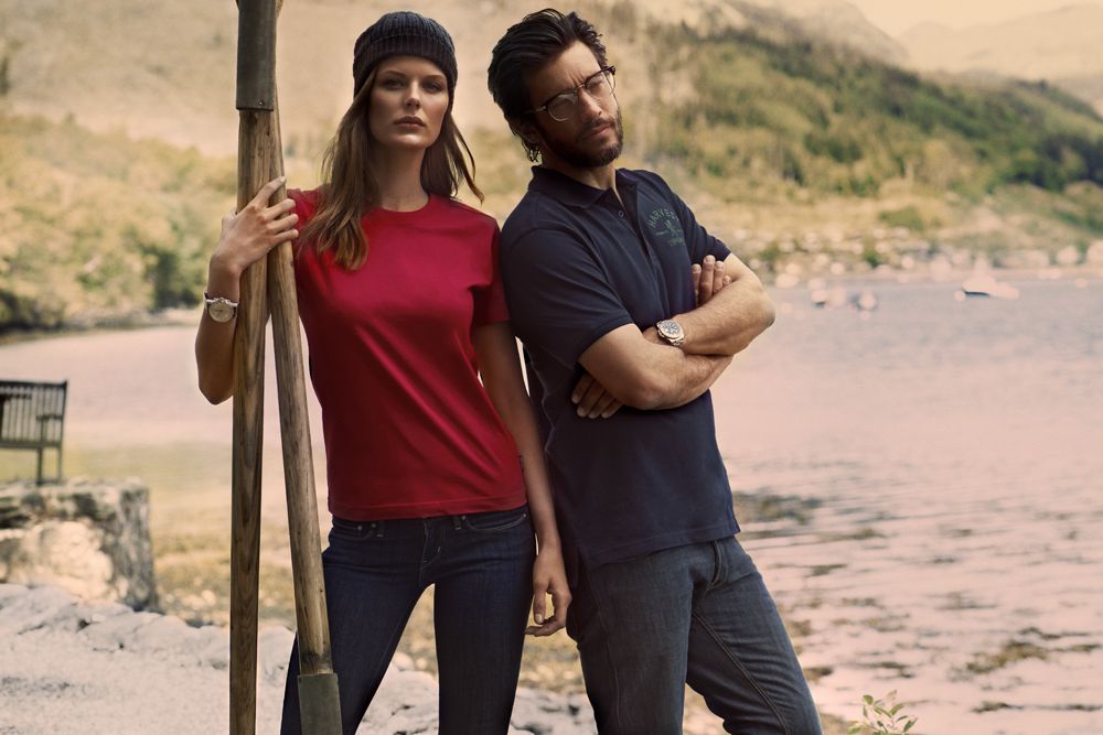 Футболка женская Ladies American T фото на сайте Print Logo.