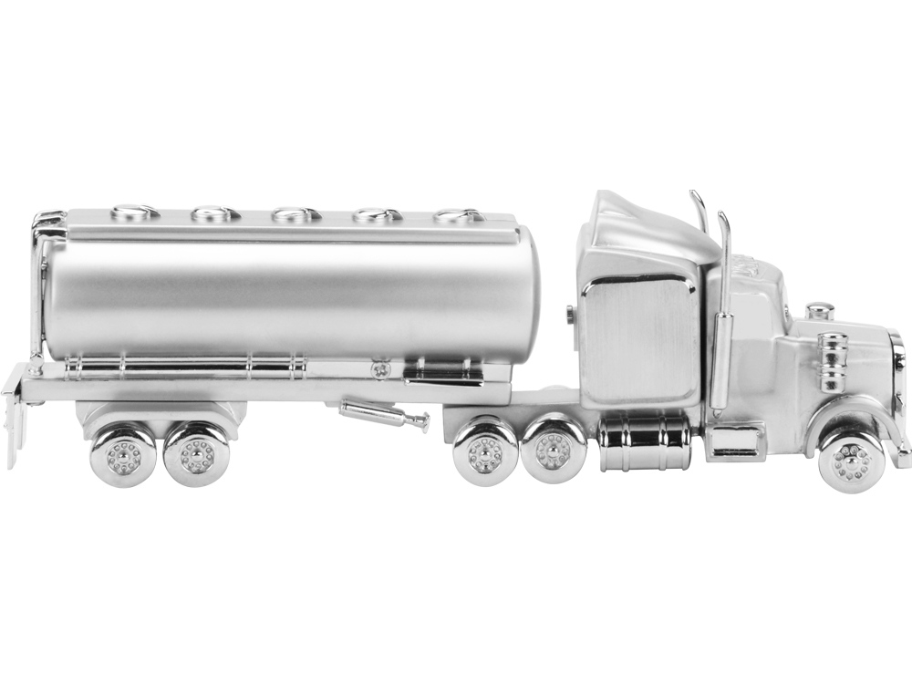 Часы Автомобильная цистерна, серебристый