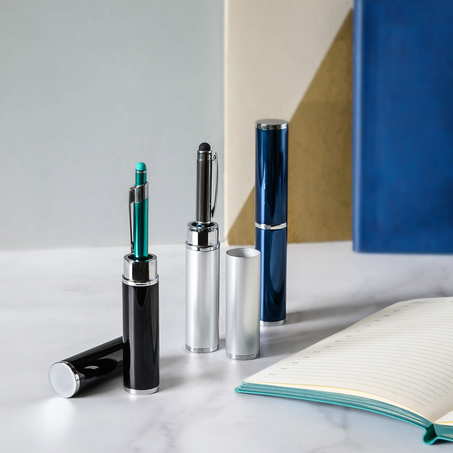 Футляр для ручки, черный глянцевый фото на сайте  Print Logo. 