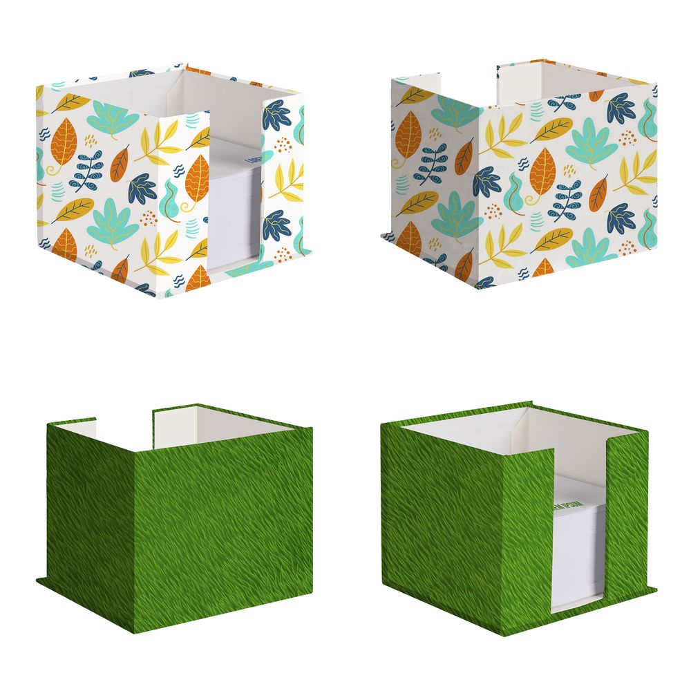 Блок для записей Cubic на заказ с логотипом сделано в России | Print Logo