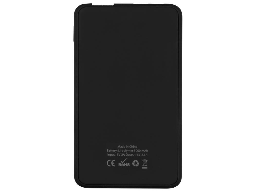 Портативное зарядное устройство Shell, 5000 mAh, серебристый