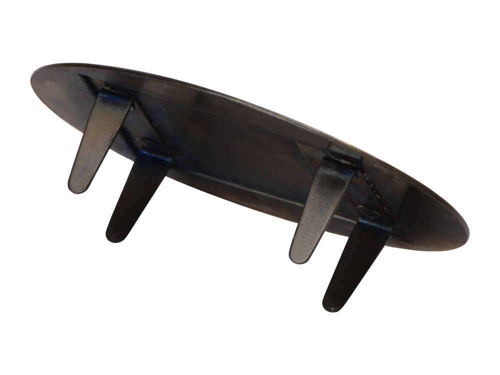 Шильд овальный 79*45 с зажимами