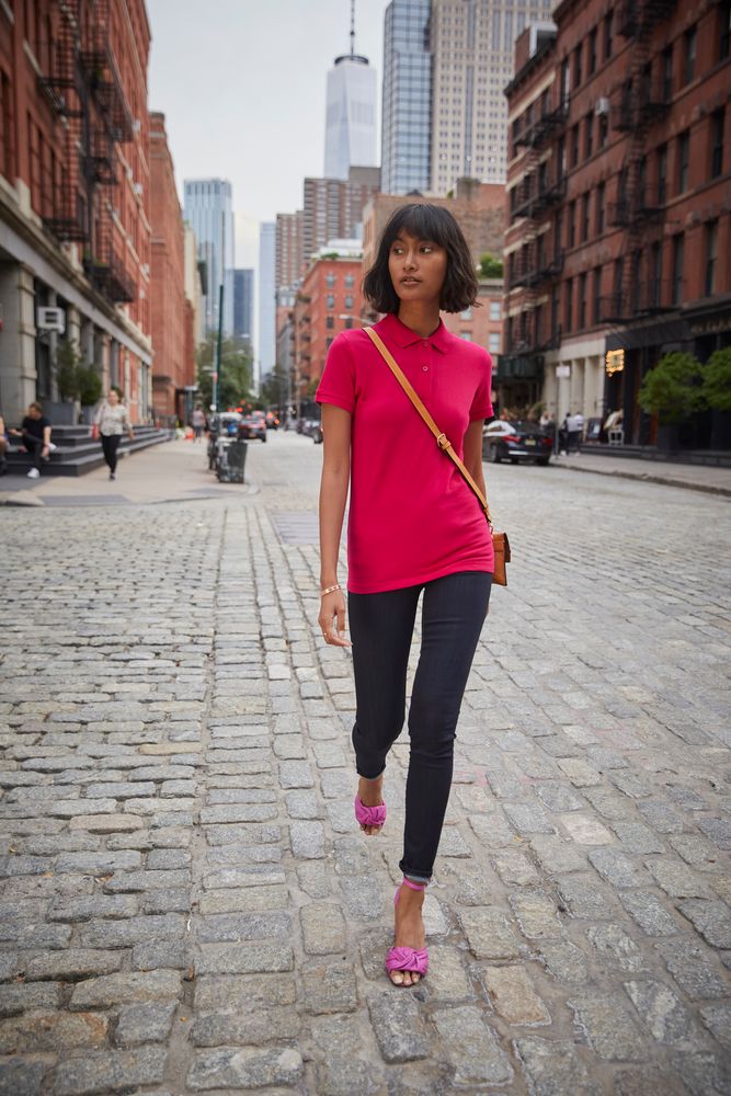 Рубашка поло женская Inspire фото на сайте Print Logo.