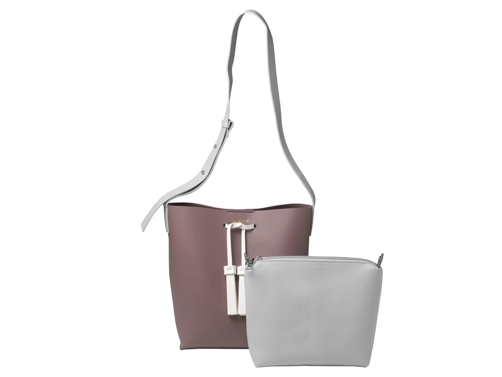 Дамская сумочка Tuilerie Taupe с логотипом Cacharel | Print Logo