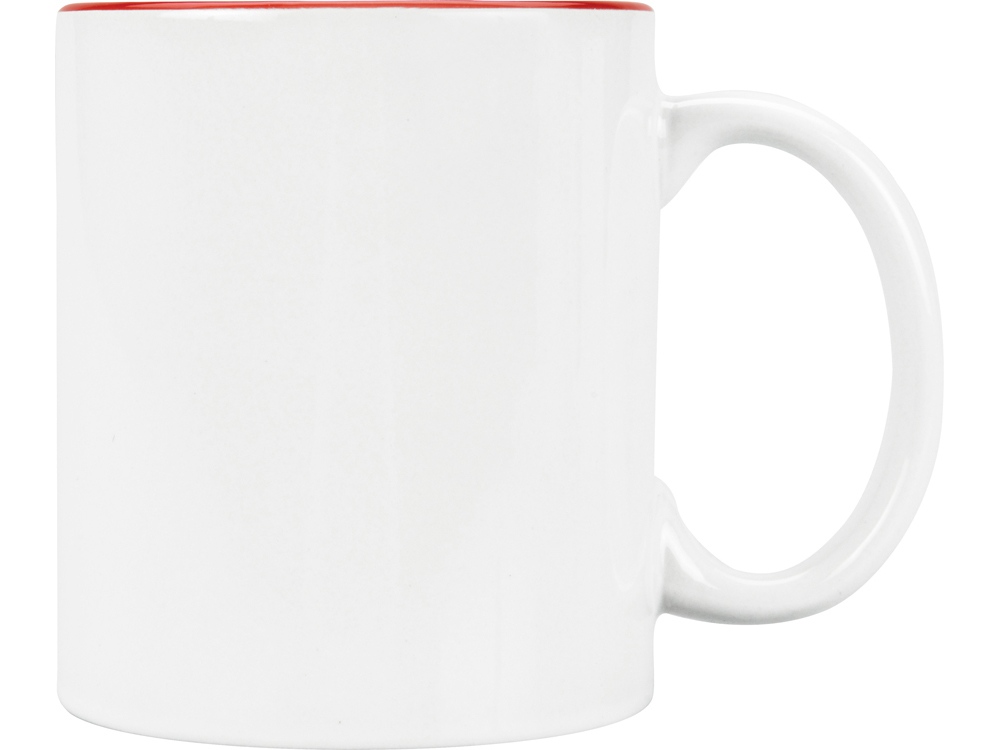 Кружка Gain 320мл, белый/красный