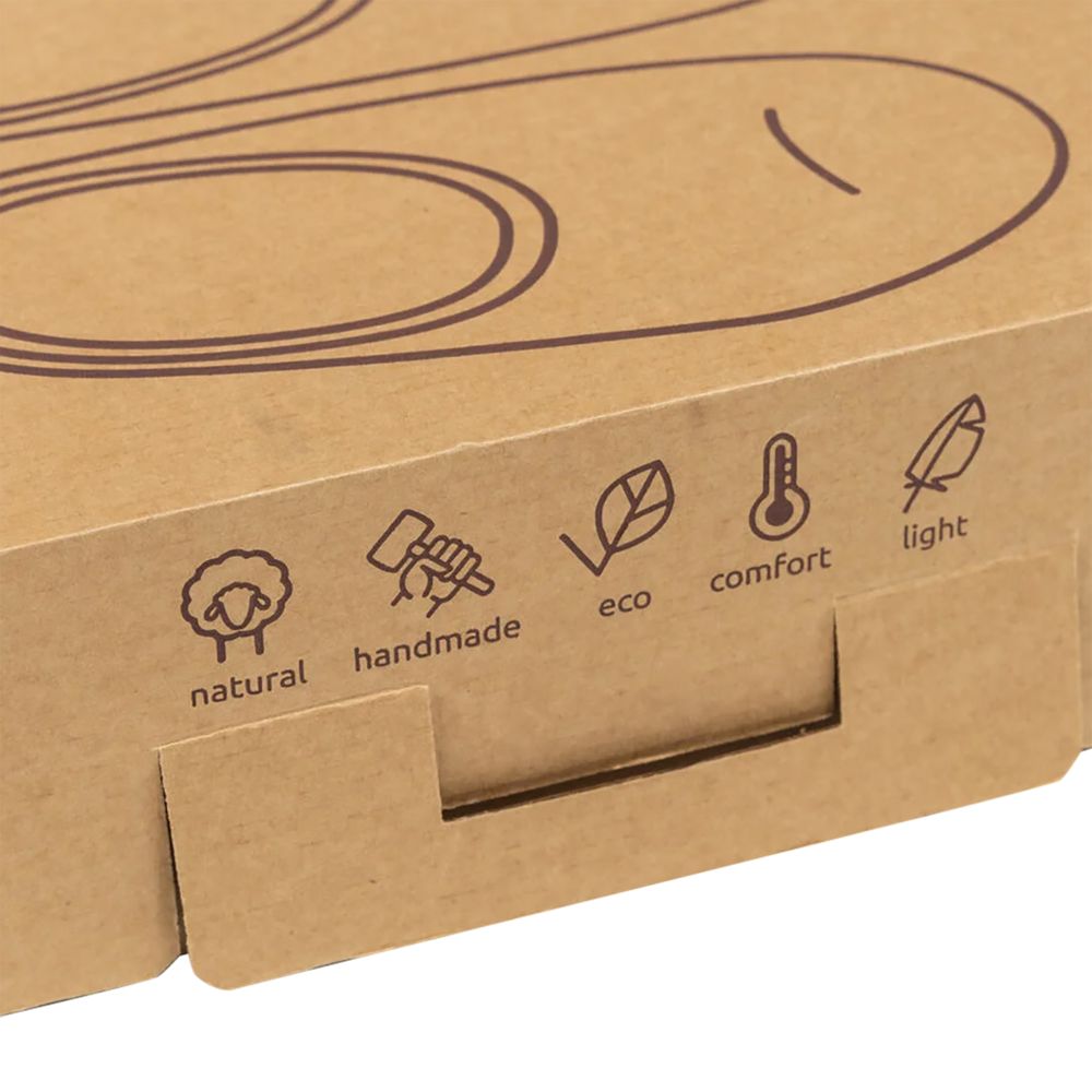 Домашние валенки Wild, красно-коричневые (терракот), размер 47