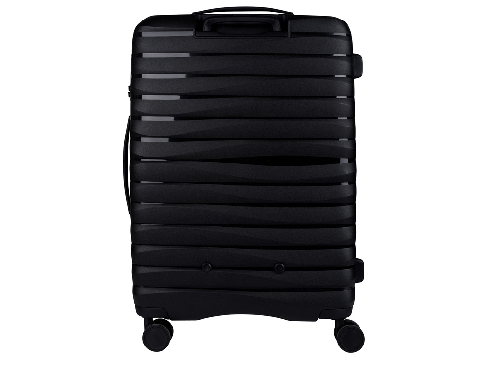 Чемодан Eberhart Dune средний М полипропилен черный 46D-009-424