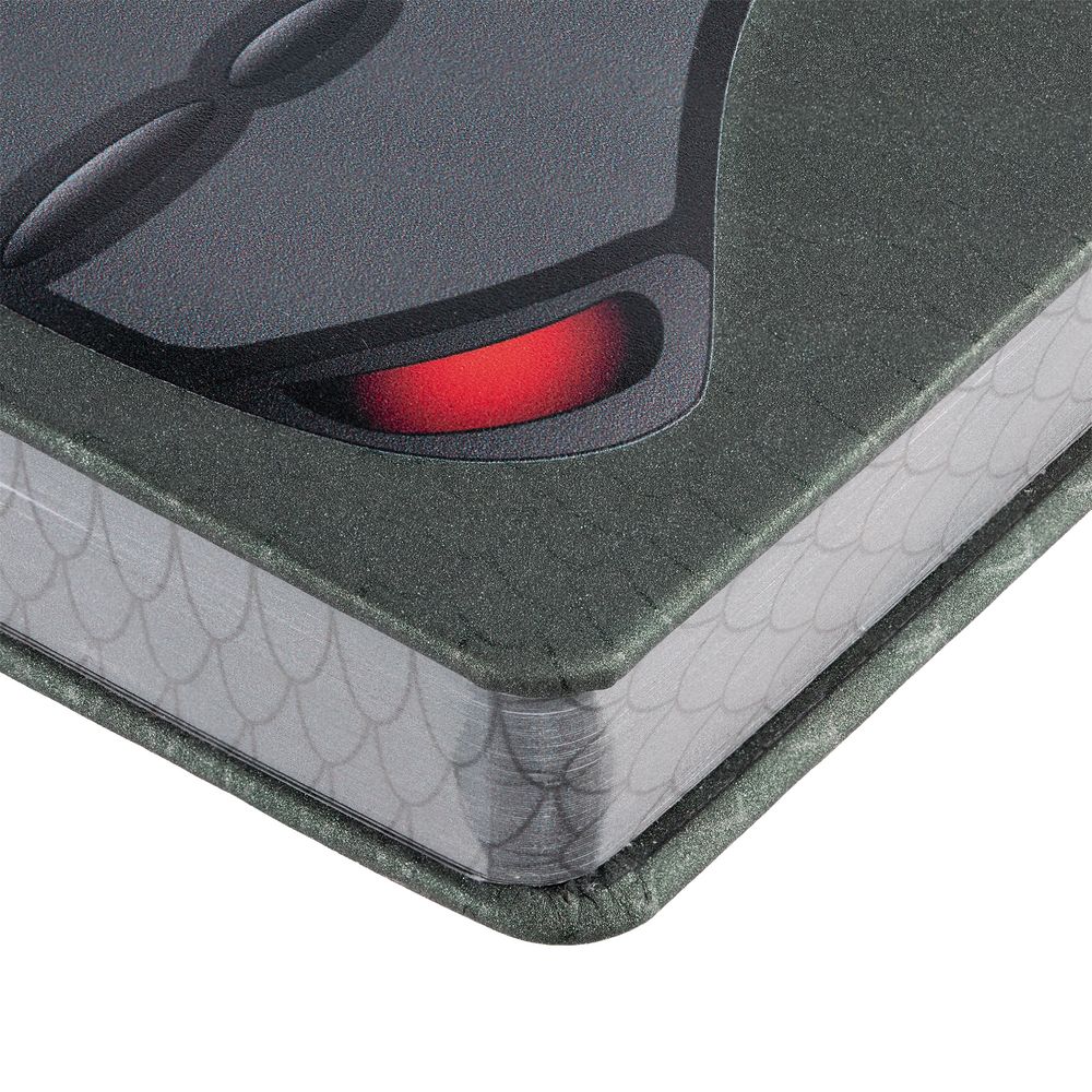 Ежедневник «Дракон», недатированный — пример нанесения логотипа (сделано в России) | Print Logo