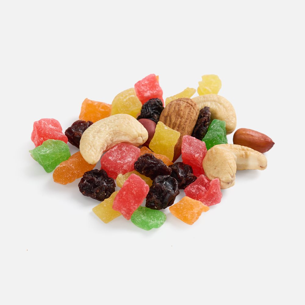 Смесь орехов и цукатов Tutti Nutti ver.2 — пример нанесения логотипа (сделано в России) | Print Logo