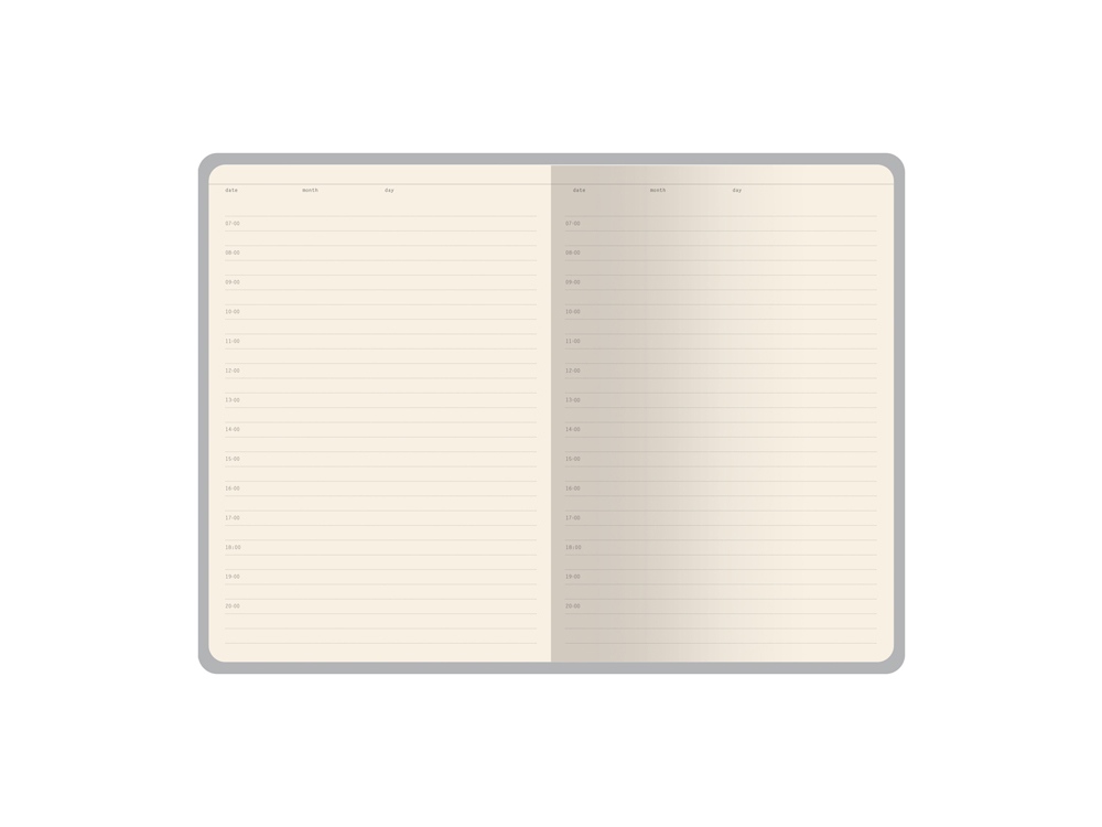 Ежедневник недатированный А5 Grand, белый (Р)