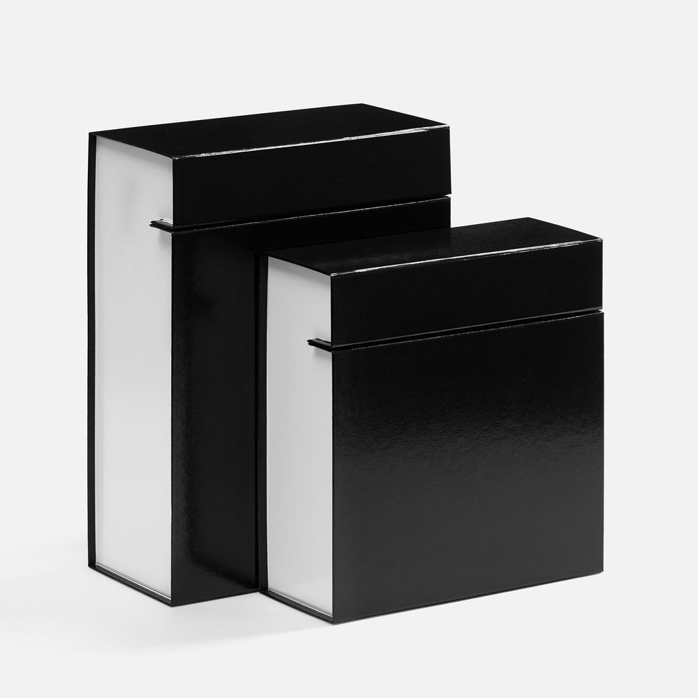 Коробка складная Wishful, S — пример нанесения логотипа () | Print Logo