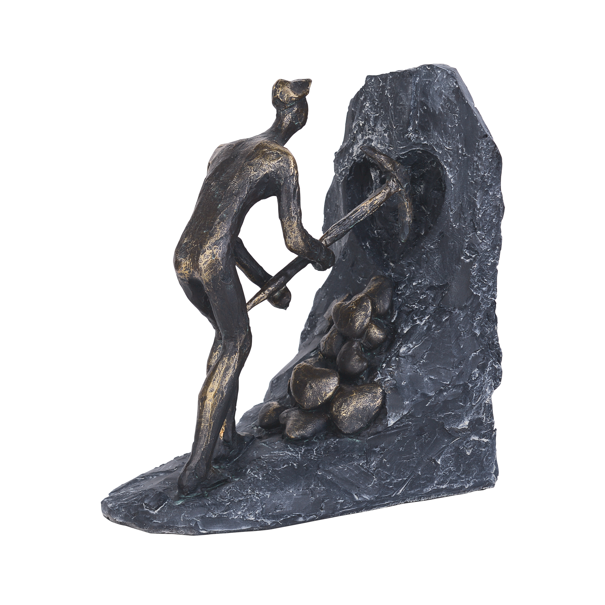 Статуэтка из полистоуна "У цели" — пример нанесения логотипа () | Print Logo