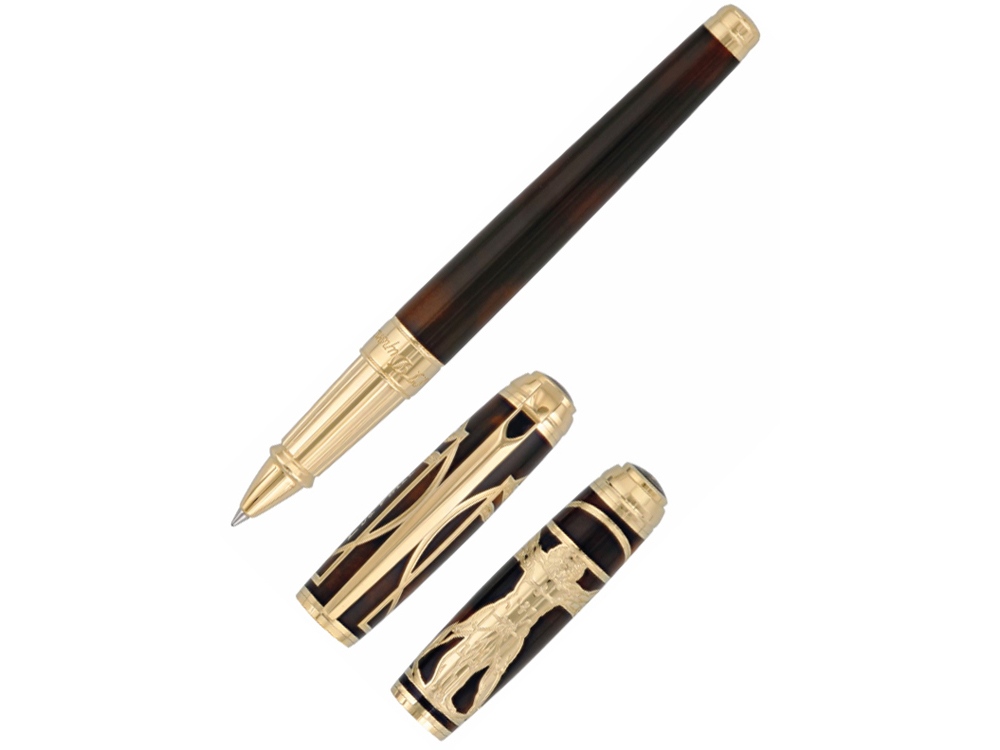 Ручка-роллер VITRUVIAN MAN PRESTIGE с логотипом S.T. Dupont | Print Logo