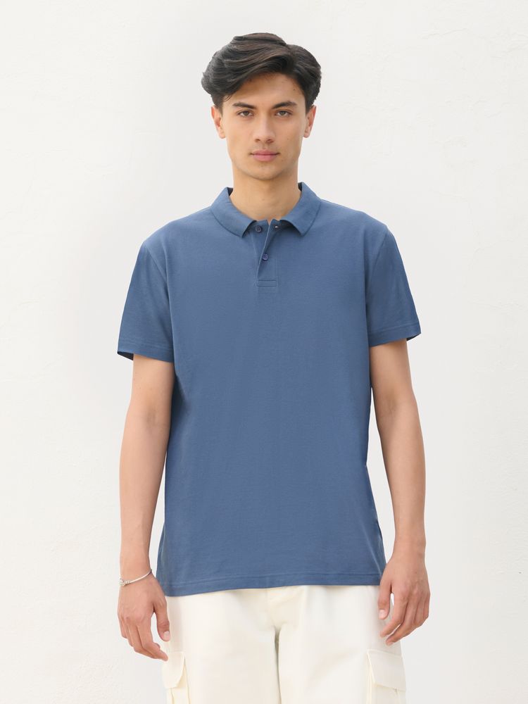 Рубашка поло унисекс Pulse, сиреневая, размер M