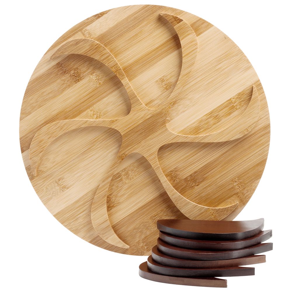 Поднос с костерами Shambala фото на сайте Print Logo.