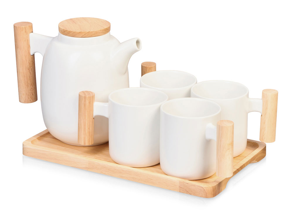 Чайный набор на 4 персоны Newcastle с логотипом Eat&Bite | Print Logo