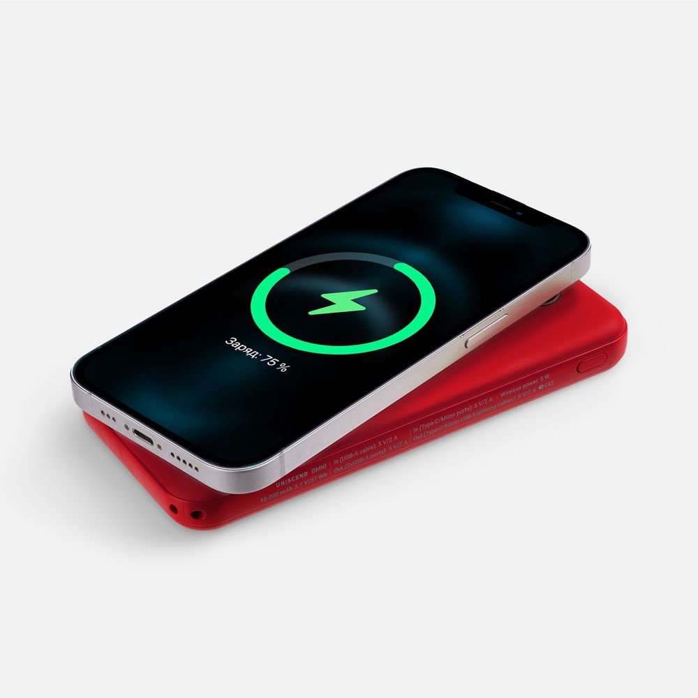 Аккумулятор Omni Qi 10000 мАч, ver.2