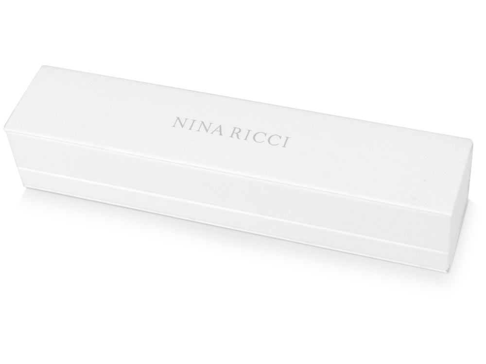 Ручка шариковая Nina Ricci модель Legende Burgundy, красный/серебристый