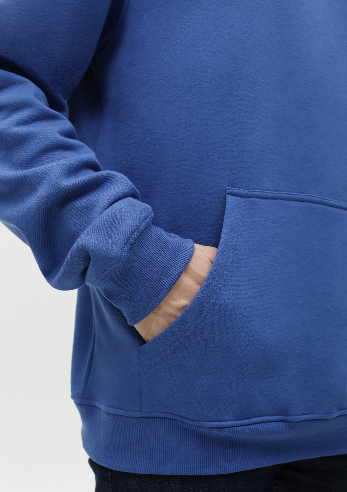 Худи унисекс STAN футер с начёсом 260, 20, Синий,  (16/1)  (46/S)