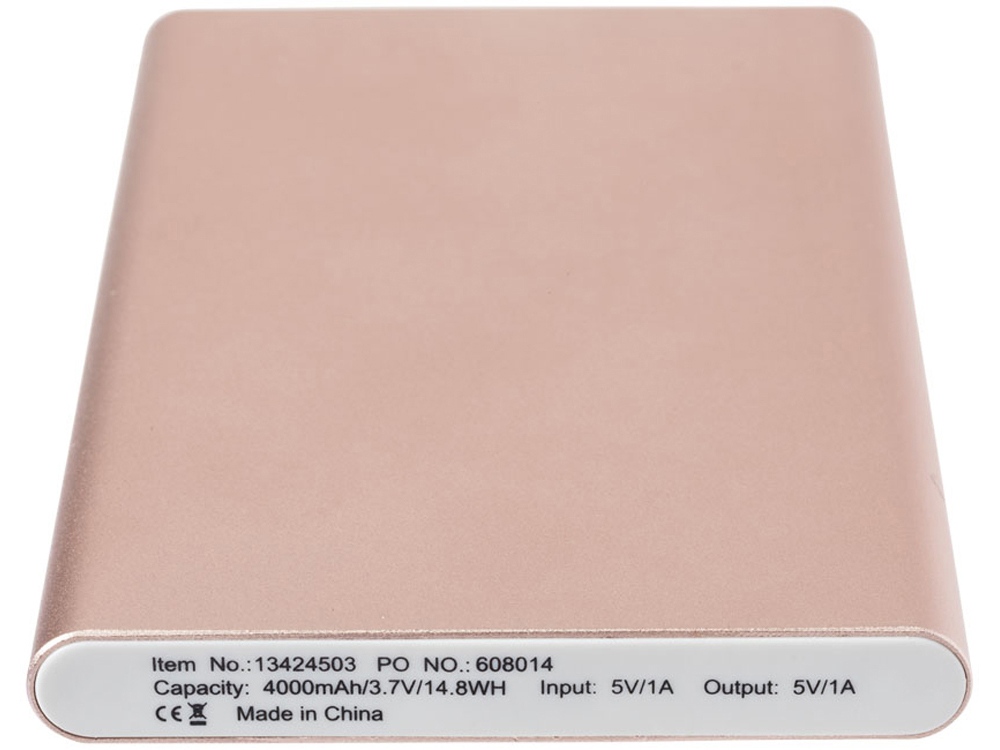 Портативное зарядное устройство Pep 4000 mAh, розовый