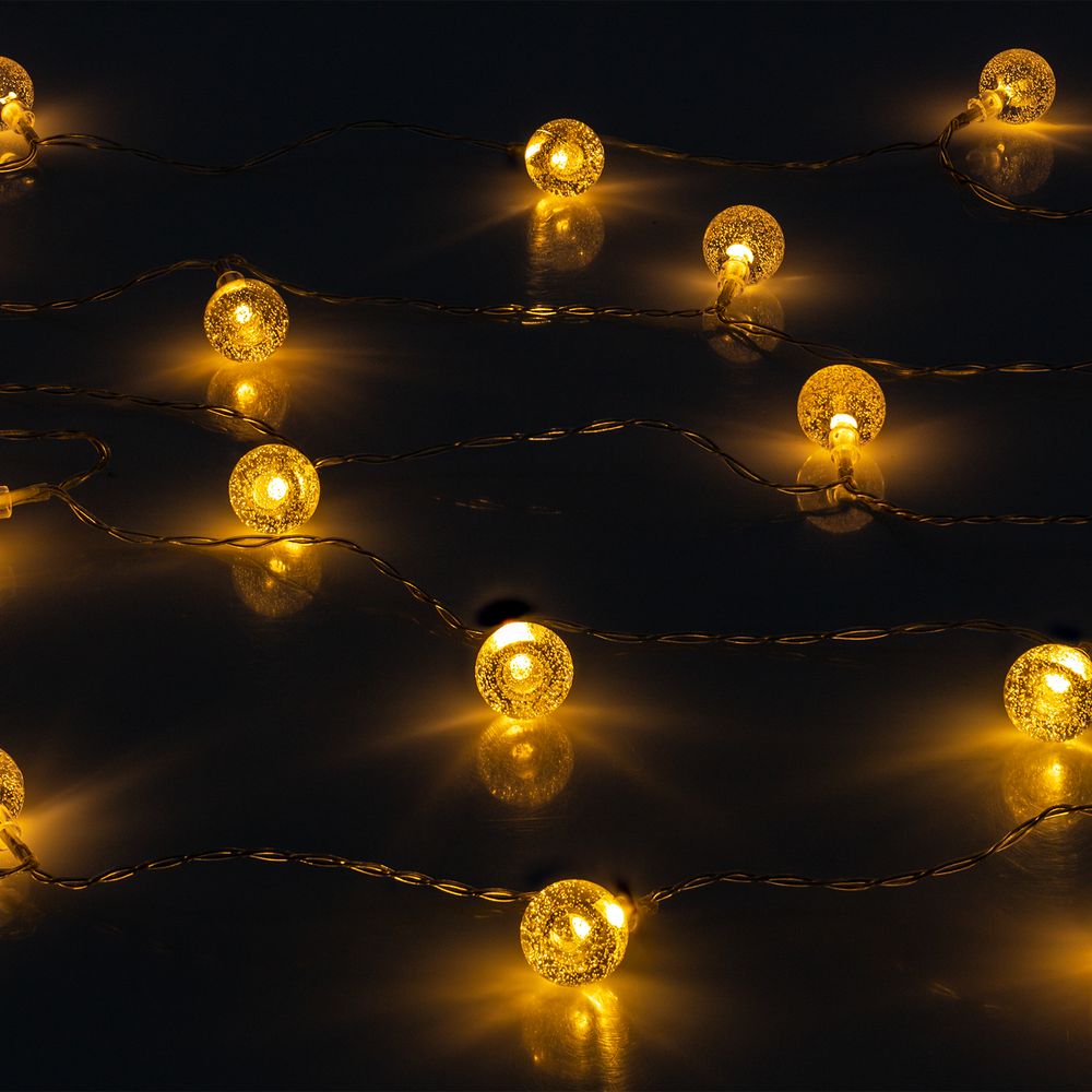 Гирлянда «Брызги шампанского» с логотипом  | Print Logo