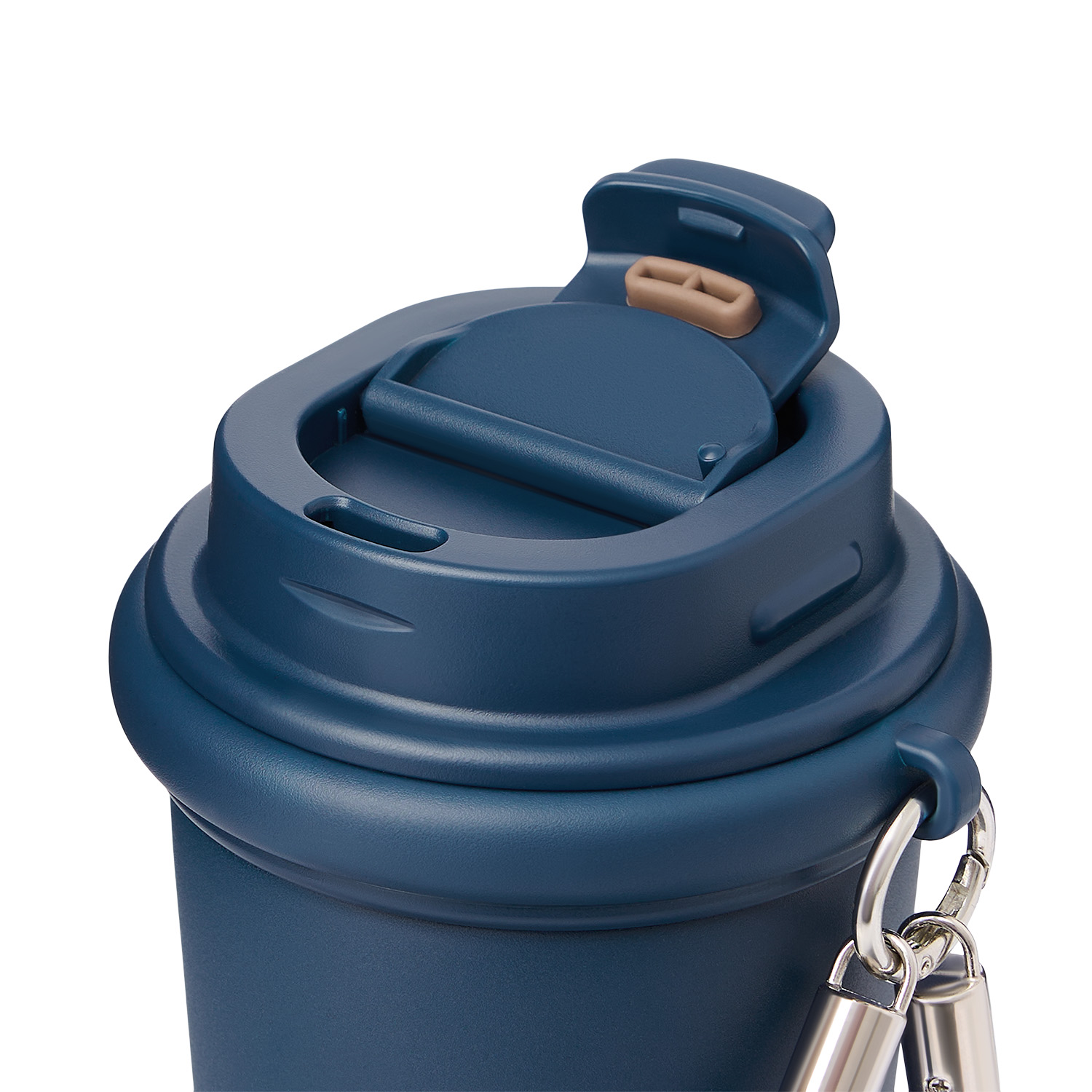 Термокружка вакуумная Сидней (Sydney), серебряная — пример нанесения логотипа (Portobello Термокружки) | Print Logo