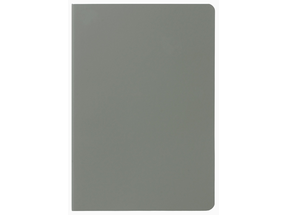 Блокнот Wispy 2.0, гибкая обложка A5, 64 листа в линейку, серый