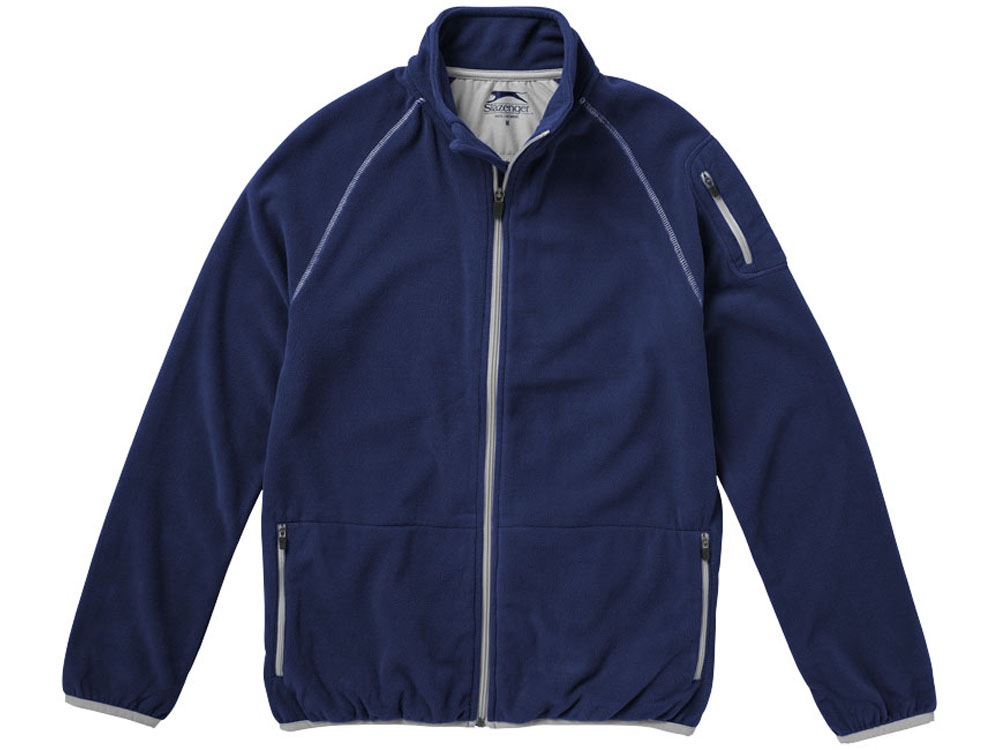 Куртка Drop Shot из микрофлиса мужская, темно-синий