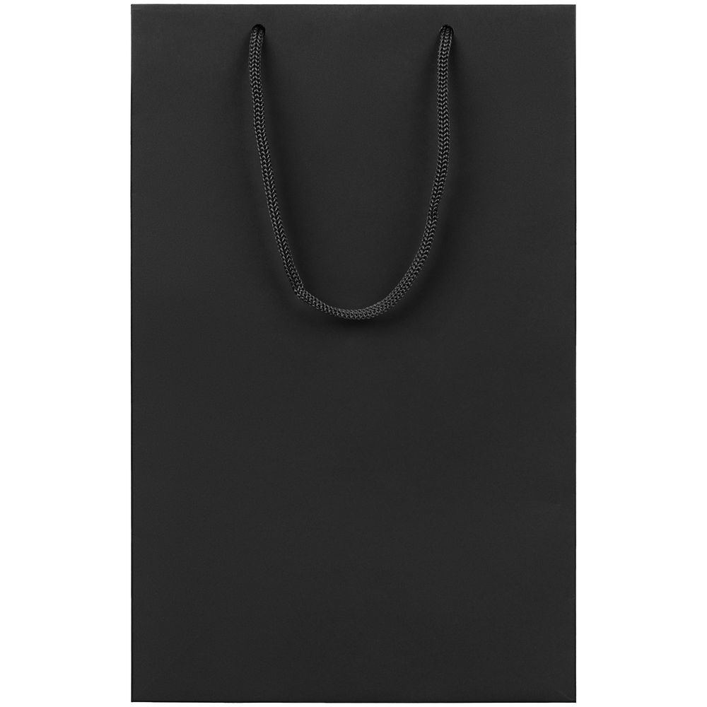 Пакет бумажный Porta S, вертикальный — пример нанесения логотипа (сделано в России) | Print Logo