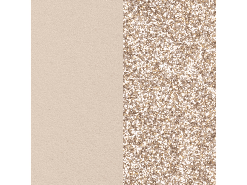 Двусторонняя кожаная вставка для браслета с логотипом Les Georgettes | Print Logo