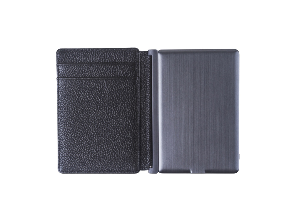 Портмоне с зарядным устройством INE, 4000 mAh, черный