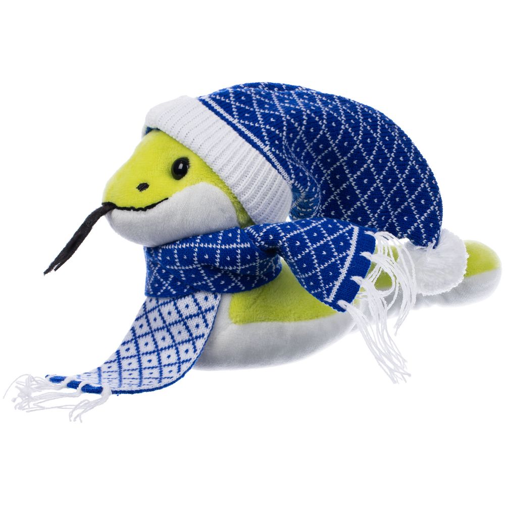 Мягкая игрушка Baby Snake Left — пример нанесения логотипа (сделано в России) | Print Logo