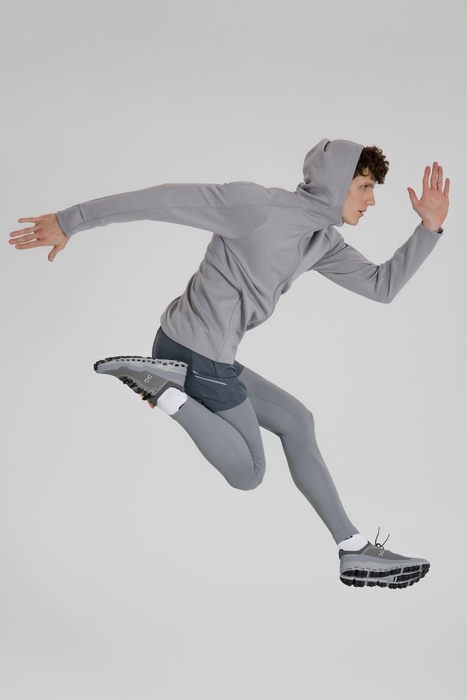 Куртка с капюшоном унисекс Begi, серая, размер L