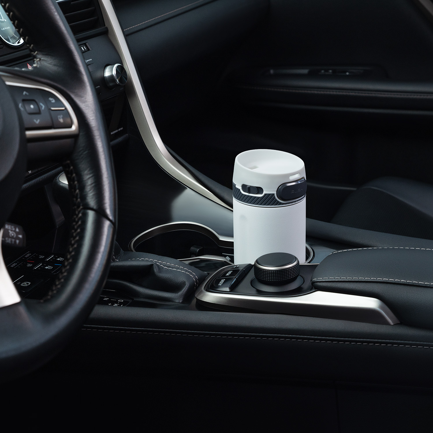 Термокружка вакуумная Толедо (Toledo), белая