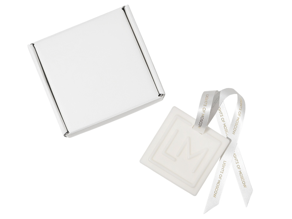 Ароматическое саше, сандал и ваниль, мускус с логотипом Lights of Moscow | Print Logo