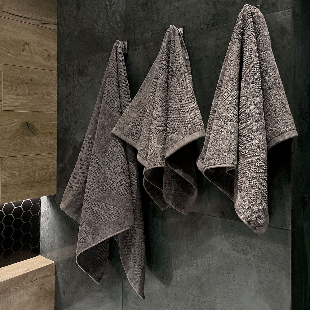 Полотенце махровое «Флора», большое и подарки фото на сайте Print logo.