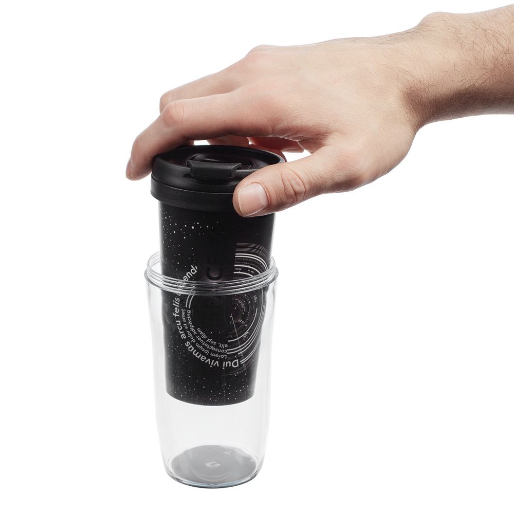 Термостакан Flyer — пример нанесения логотипа () | Print Logo