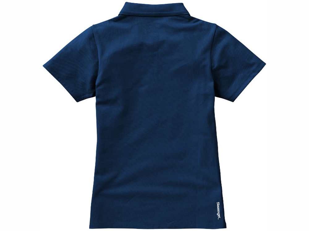 Поло женское с короткими рукавами Hacker, темно-синий/серый