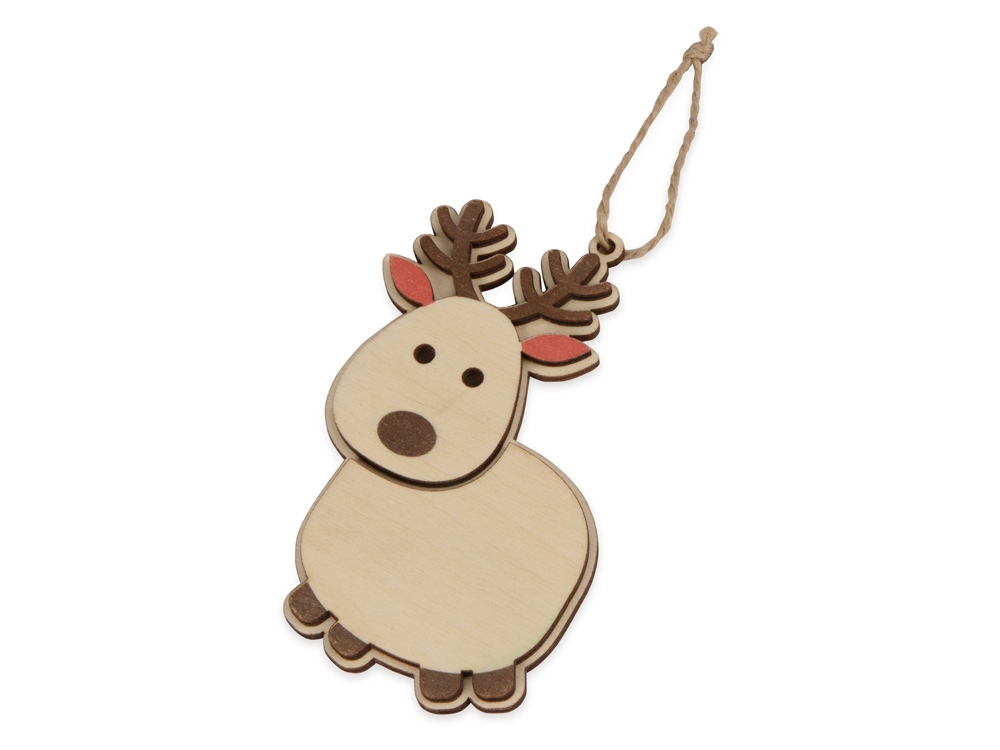 Подвеска Олень с логотипом  | Print Logo