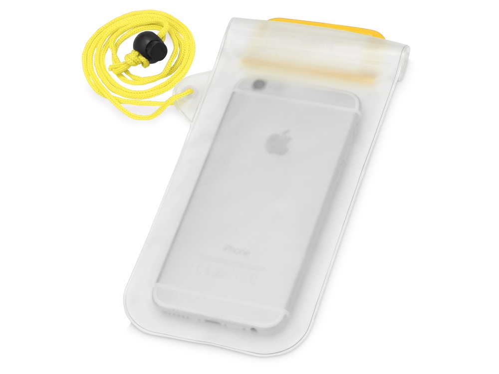 Влагостойкий чехол Mambo, желтый/прозрачный